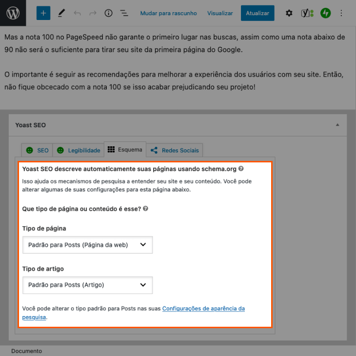 printscreen de schema