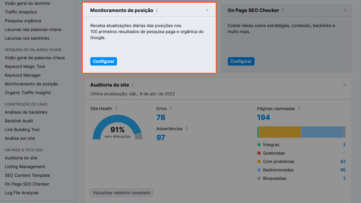 printscreen da tela do projeto